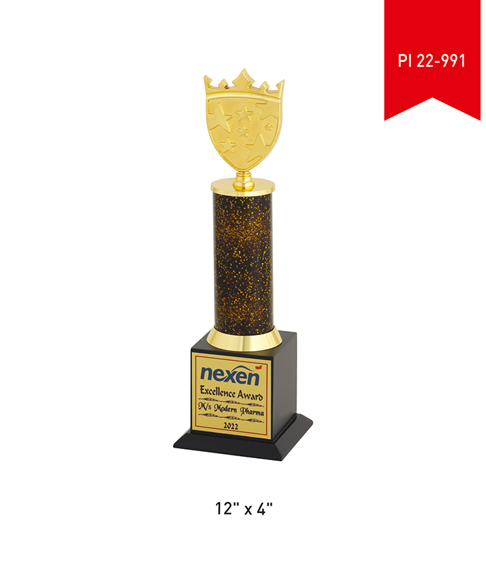 Metal Trophy PI 22- 991